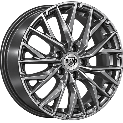АТЕНОР (КЛ1221) 7.000xR18 5x108 DIA59.6 ET41 графит АТЕНОР (КЛ1221) 7.000xR18 5x108 DIA59.6 ET41 графит