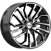 Литые диски R-line (КС1235) 7.500xR18 5x114.3 DIA67.1 ET38 алмаз черный