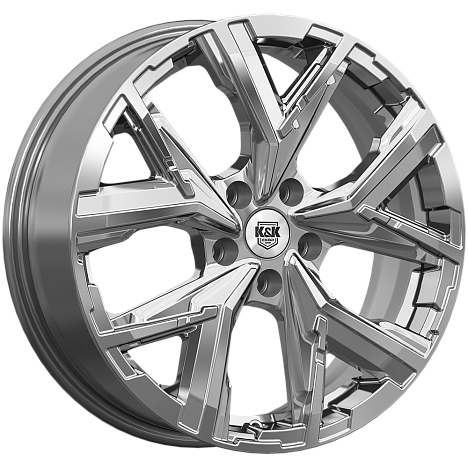Айона (КС1169) 6.500xR18 5x114.3 DIA66.1 ET40 дарк платинум