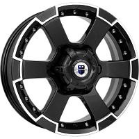 Литые диски M56-оригинал (КС593) (КС593) 7.000xR16 6x139.7 DIA107.1 ET22 алмаз черный для Toyota Hilux