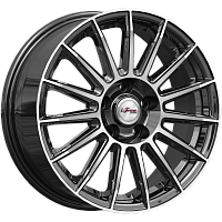 Литые диски Азур (КС1052) 6.500xR16 5x112 DIA57.1 ET46 Блэк Джек для Volkswagen Bora Литые диски Азур (КС1052) 6.500xR16 5x112 DIA57.1 ET46 Блэк Джек для Volkswagen Bora