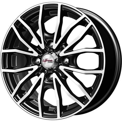 Флайт (КС676М) 5.500xR14 4x114.3 DIA67.1 ET40 Блэк Джек