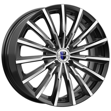 Акцент (КС562) 7.000xR17 4x100 DIA67.1 ET45 алмаз черный Акцент (КС562) 7.000xR17 4x100 DIA67.1 ET45 алмаз черный