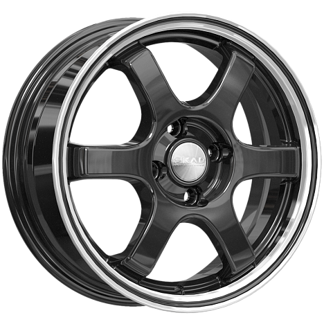 КИОТО (КЛ249) 6.000xR15 4x100 DIA54.1 ET48 алмаз-антрацит КИОТО (КЛ249) 6.000xR15 4x100 DIA54.1 ET48 алмаз-антрацит
