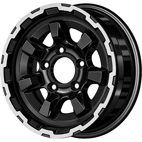 Самур (КС1177) 7.000xR15 5x139.7 DIA98 ET15 черный бриллиант