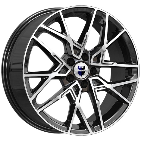 Вудроф (КС1044) 7.000xR18 5x114.3 DIA66.1 ET45 алмаз черный Вудроф (КС1044) 7.000xR18 5x114.3 DIA66.1 ET45 алмаз черный