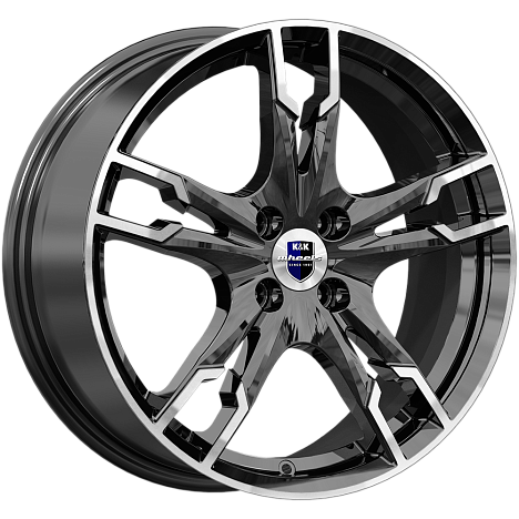 Солар (КС875) 7.000xR17 4x100 DIA67.1 ET38 алмаз черный SK