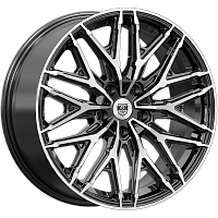 Литые диски Клермон (КС1156) 8.000xR19 5x114.3 DIA67.1 ET48 алмаз черный для Evolute I-Sky