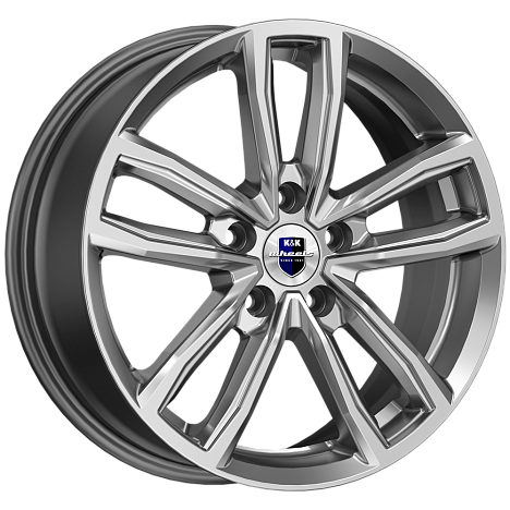 Каланг (КС1086) 6.500xR17 5x114.3 DIA66.1 ET40 дарк платинум