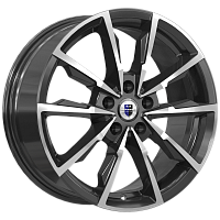 Литые диски Меренге (КС902) 7.500xR17 5x114.3 DIA66.1 ET40 алмаз черный для Infiniti Q50