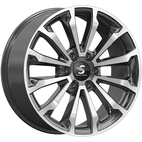 КР006 (20_Land Cruiser Prado) (КР006) 8.500xR20 6x139.7 DIA106.1 ET25 Diamond Black Gris КР006 (20_Land Cruiser Prado) (КР006) 8.500xR20 6x139.7 DIA106.1 ET25 Diamond Black Gris
