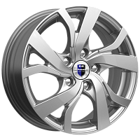 Литые диски Палермо (КС668) 6.000xR15 5x114.3 DIA67.1 ET45 дарк платинум для Mazda Xedos 6