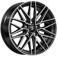 Литые диски Lorinser (КР1073) 8.500xR19 5x112 DIA66.6 ET40 Diamond Black Gris для Infiniti Q30
