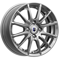 Литые диски Квант (КС960) 5.500xR14 4x100 DIA60.1 ET38 дарк платинум для ZAZ Lanos