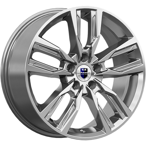 Борэй (КС901) 8.000xR18 5x114.3 DIA67.1 ET35 дарк платинум Борэй (КС901) 8.000xR18 5x114.3 DIA67.1 ET35 дарк платинум