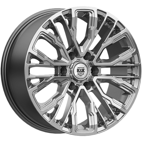 Кортес (КС1102) 8.500xR19 6x139.7 DIA67.1 ET38 дарк платинум