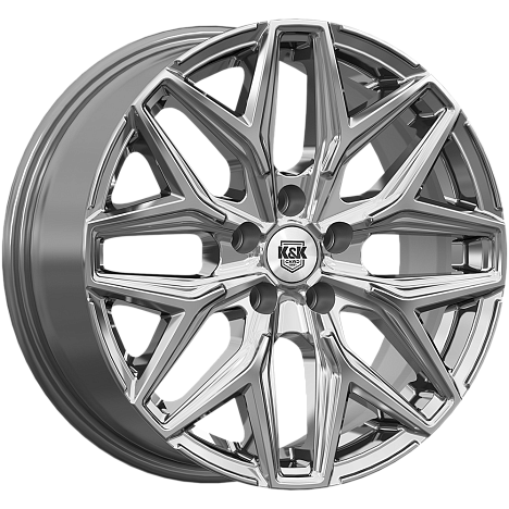 Ариус (КС1187) 7.000xR17 5x114.3 DIA67.1 ET40 дарк платинум