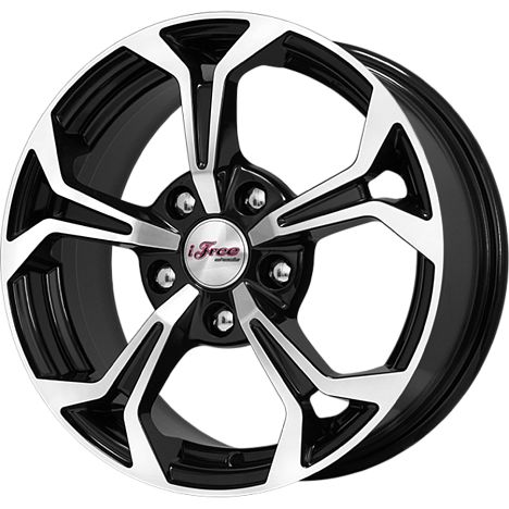 Эрнесто (КС484) 6.500xR15 5x108 DIA67.1 ET43 Блэк Джек