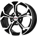 Эрнесто (КС484) 6.500xR15 5x105 DIA56.6 ET35 Блэк Джек