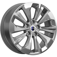 Литые диски Авиор (КС936) 7.000xR17 5x114.3 DIA67.1 ET50 дарк платинум для Mazda 6 Литые диски Авиор (КС936) 7.000xR17 5x114.3 DIA67.1 ET50 дарк платинум для Mazda 6