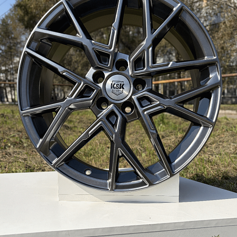 Вудроф (КС1044) 7.000xR18 5x115 DIA70.2 ET43 дарк платинум Вудроф (КС1044) 7.000xR18 5x115 DIA70.2 ET43 дарк платинум