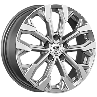 Литые диски Морейн (КС1046) 6.500xR17 5x114.3 DIA66.6 ET37 дарк платинум Литые диски Морейн (КС1046) 6.500xR17 5x114.3 DIA66.6 ET37 дарк платинум
