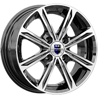 Литые диски Флэш (КС698) 5.000xR14 4x100 DIA67.1 ET35 алмаз черный Литые диски Флэш (КС698) 5.000xR14 4x100 DIA67.1 ET35 алмаз черный