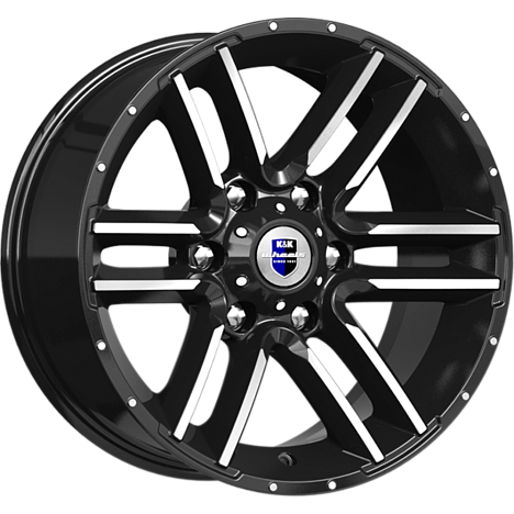 Алгама (КС762) 8.000xR17 6x139.7 DIA106.1 ET-20 алмаз черный Алгама (КС762) 8.000xR17 6x139.7 DIA106.1 ET-20 алмаз черный