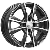 Литые диски МАЛЬТА (КЛ248) 5.500xR14 4x100 DIA67.1 ET38 алмаз для Chery Amulet