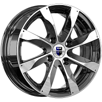 Литые диски Джемини-оригинал (КС617) (КС617) 6.000xR15 4x114.3 DIA67.1 ET46 алмаз черный для Mitsubishi Carisma