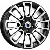 Литые диски Неман (КС717) 6.000xR15 5x100 DIA67.1 ET40 алмаз черный