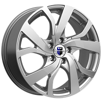 Литые диски Палермо-оригинал (КС607) (КС607) 6.500xR16 5x108 DIA63.35 ET50 дарк платинум для Renault Laguna