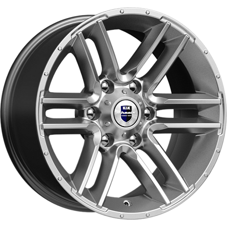 Алгама (КС762) 8.000xR17 6x139.7 DIA106.1 дарк платинум