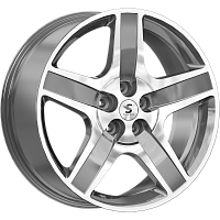 Литые диски КР008 (20_Teramont) (КР008) 8.500xR20 5x112 DIA57.1 ET34 Diamond gloss graphite для Volkswagen Id.6 Crozz