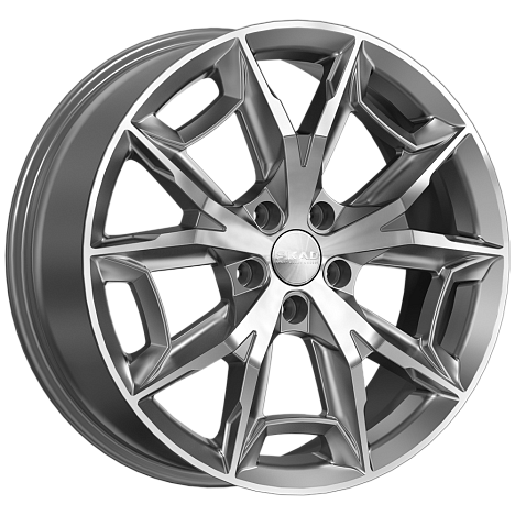 ПАРКЕР (КЛ382) 7.500xR19 5x112 DIA66.6 ET44 алмаз графит ПАРКЕР (КЛ382) 7.500xR19 5x112 DIA66.6 ET44 алмаз графит