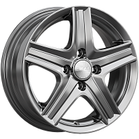 Литые диски МАГНУМ (КЛ160) 5.500xR14 4x100 DIA67.1 ET38 графит для Nissan Micra Литые диски МАГНУМ (КЛ160) 5.500xR14 4x100 DIA67.1 ET38 графит для Nissan Micra