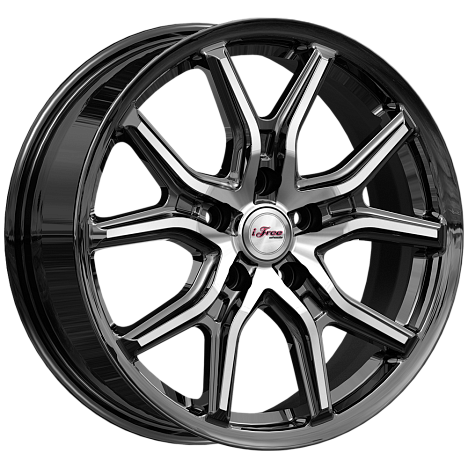 Страйк (КС1080) 6.500xR17 5x114.3 DIA66.6 ET37 Блэк Джек Страйк (КС1080) 6.500xR17 5x114.3 DIA66.6 ET37 Блэк Джек
