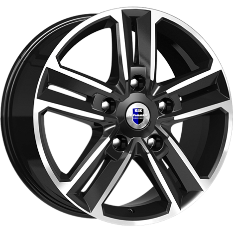 Backfire (КС763М) 8.000xR18 5x130 DIA71.6 ET50 алмаз черный