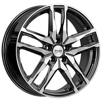 Литые диски Бомбей (КС1075) 6.500xR18 5x114.3 DIA66.6 ET37 Блэк Джек Литые диски Бомбей (КС1075) 6.500xR18 5x114.3 DIA66.6 ET37 Блэк Джек