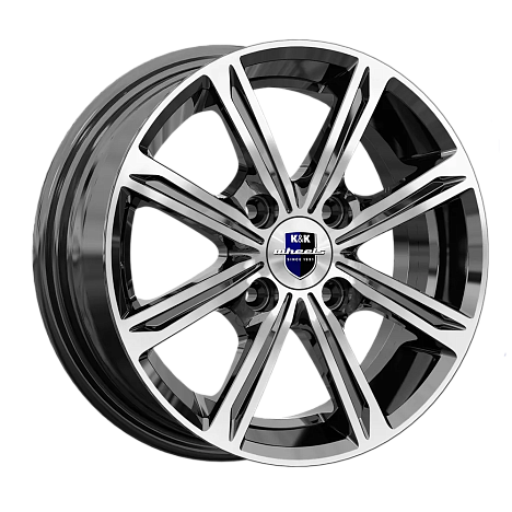 Флэш (КС710) 5.000xR13 4x114.3 DIA69.1 ET45 алмаз черный Флэш (КС710) 5.000xR13 4x114.3 DIA69.1 ET45 алмаз черный