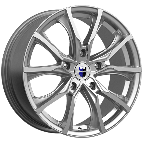 Твист (КС697М) 7.500xR17 5x100 DIA56.1 ET45 дарк платинум Твист (КС697М) 7.500xR17 5x100 DIA56.1 ET45 дарк платинум