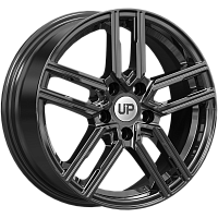 Литые диски Up113 (КС1018) 6.500xR16 5x114.3 DIA67.1 ET45 New Black для Mazda 6