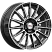 Азур (КС1052) 6.500xR16 5x100 DIA57.1 ET38 Блэк Джек Азур (КС1052) 6.500xR16 5x100 DIA57.1 ET38 Блэк Джек