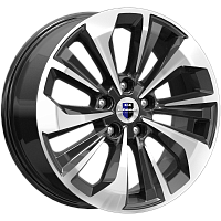 Литые диски Авиор (КС936) 7.000xR17 5x108 DIA65.1 ET40 алмаз черный для Citroen Grand C4 Picasso