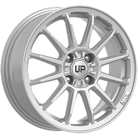 Литые диски Up102 (КС981) 6.000xR15 4x100 DIA67.1 ET45 Silver Classic для Honda Insight