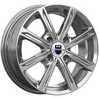 Литые диски Флэш (КС698) 5.000xR14 4x98 DIA58.5 ET35 дарк платинум для Lada 2115 Samara 2