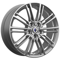 Литые диски Эрфурт (КС898) 7.000xR17 5x100 DIA67.1 ET40 дарк платинум