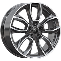 Литые диски КР001 (18_Kodiaq) (КР001) 7.000xR18 5x112 DIA57.1 ET43 Diamond Black Gris для Volkswagen Caddy