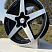Токен (КС1127) 6.500xR17 5x114.3 DIA66.6 ET37 Блэк Джек