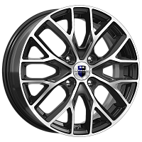 Литые диски Лилиом (КС891) 6.000xR16 4x100 DIA67.1 ET40 алмаз черный для KIA Rio Литые диски Лилиом (КС891) 6.000xR16 4x100 DIA67.1 ET40 алмаз черный для KIA Rio